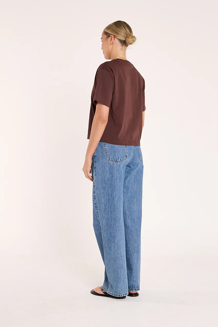 F&N Signature Tee - Chocolate