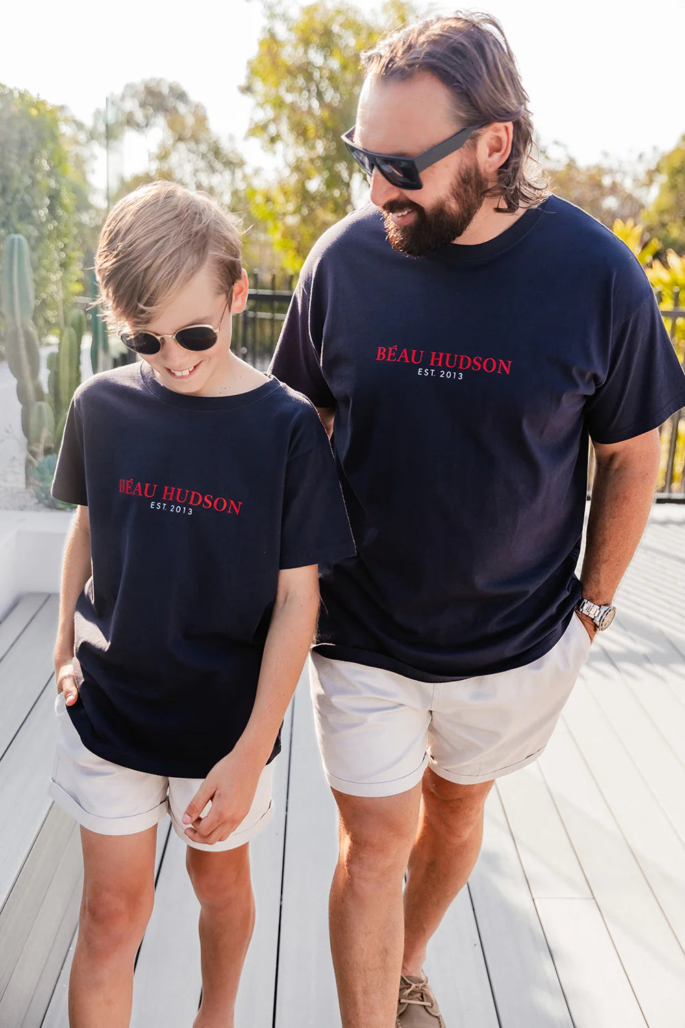 Kids Established Tee - Dark Navy