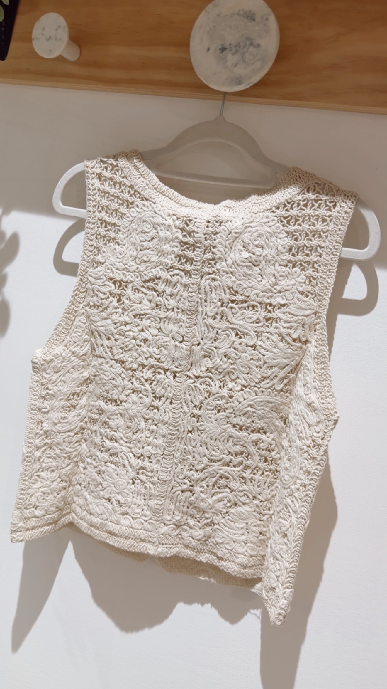 The Soleil Crochet Vest