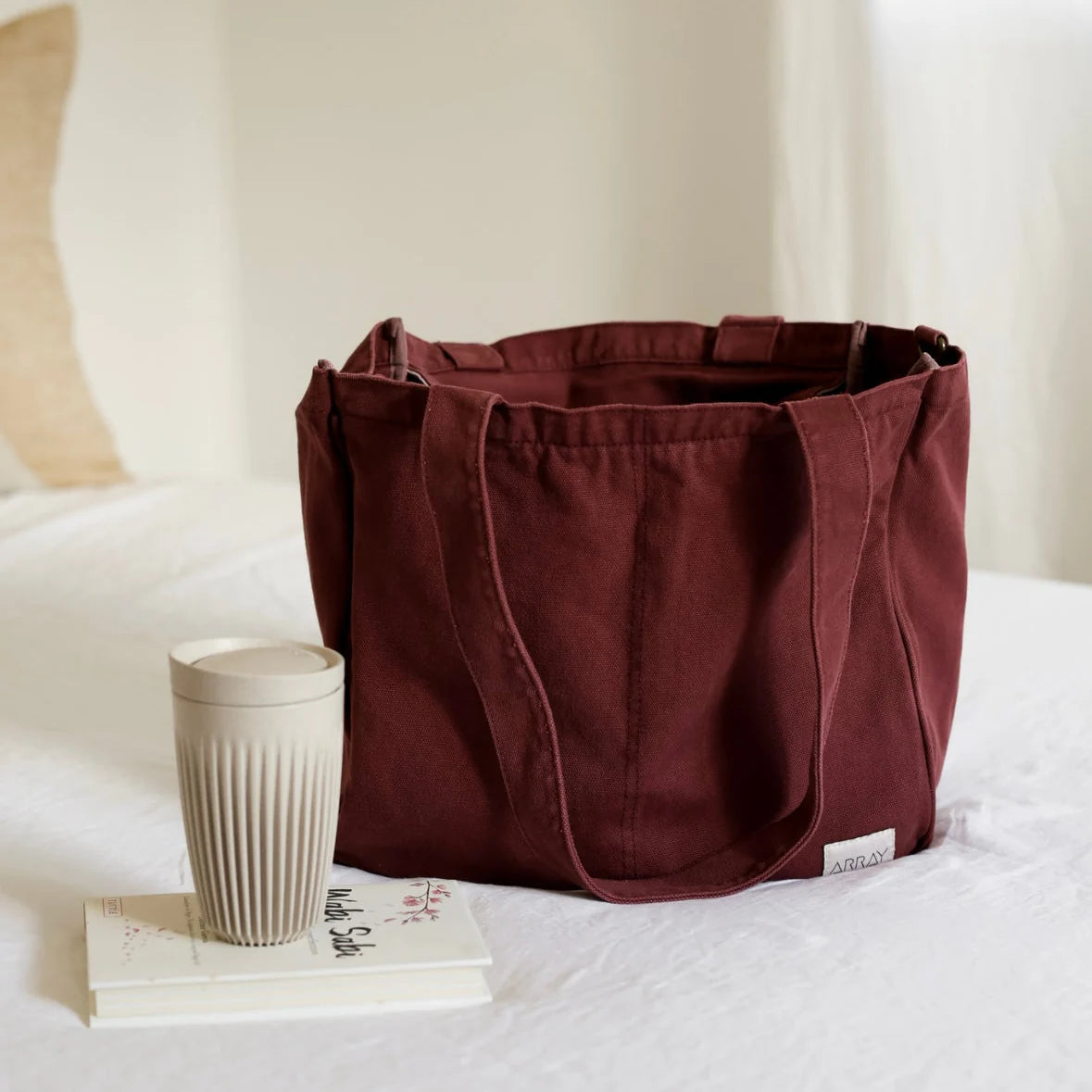 Everyday Pocket Tote - Blush