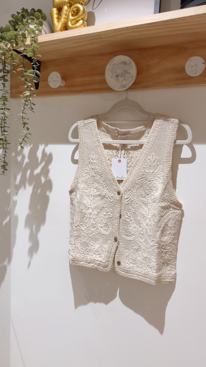 The Soleil Crochet Vest