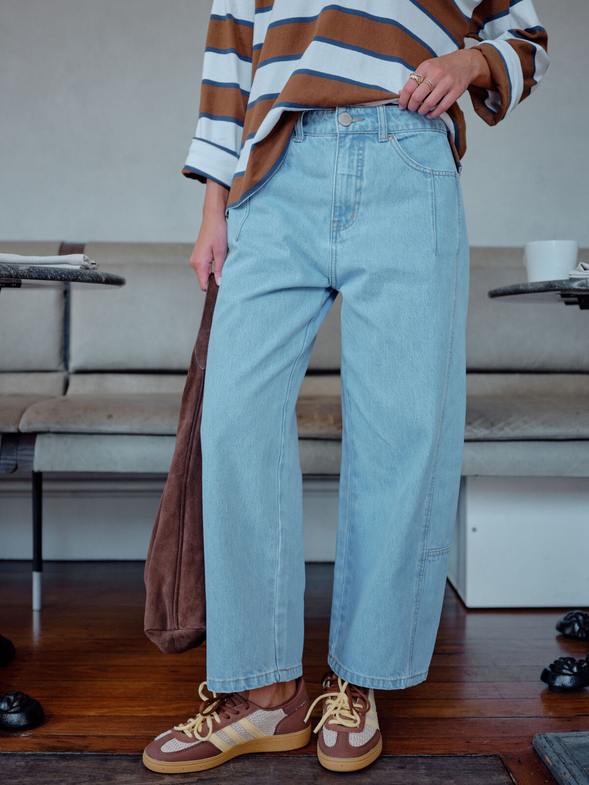 Demi Barrel Jean