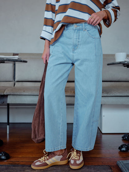 Demi Barrel Jean