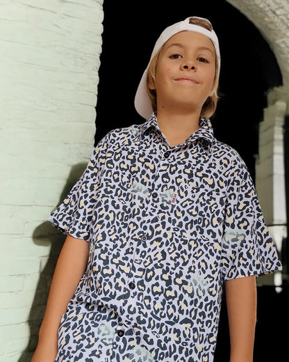 WILD NIGHT PARTY SHIRT KIDS- LILAC