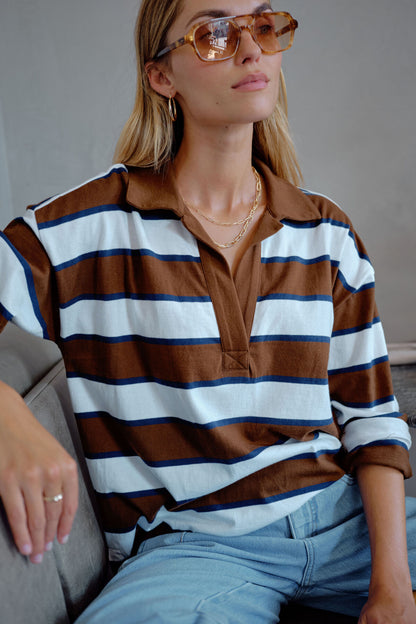 Shelby Slouchy Rugby Top