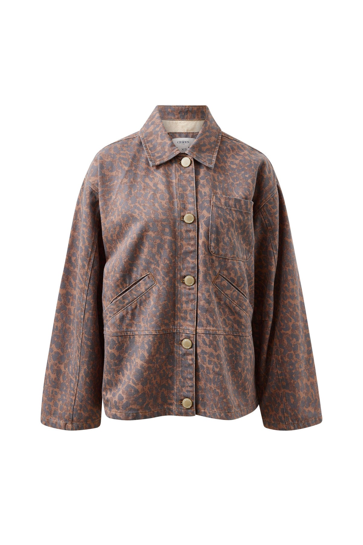 Ziggy Shacket - Leopard