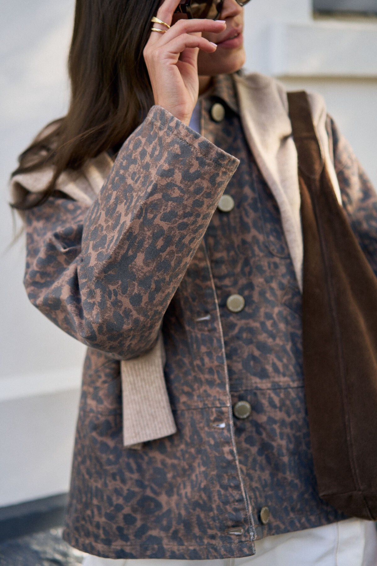 Ziggy Shacket - Leopard