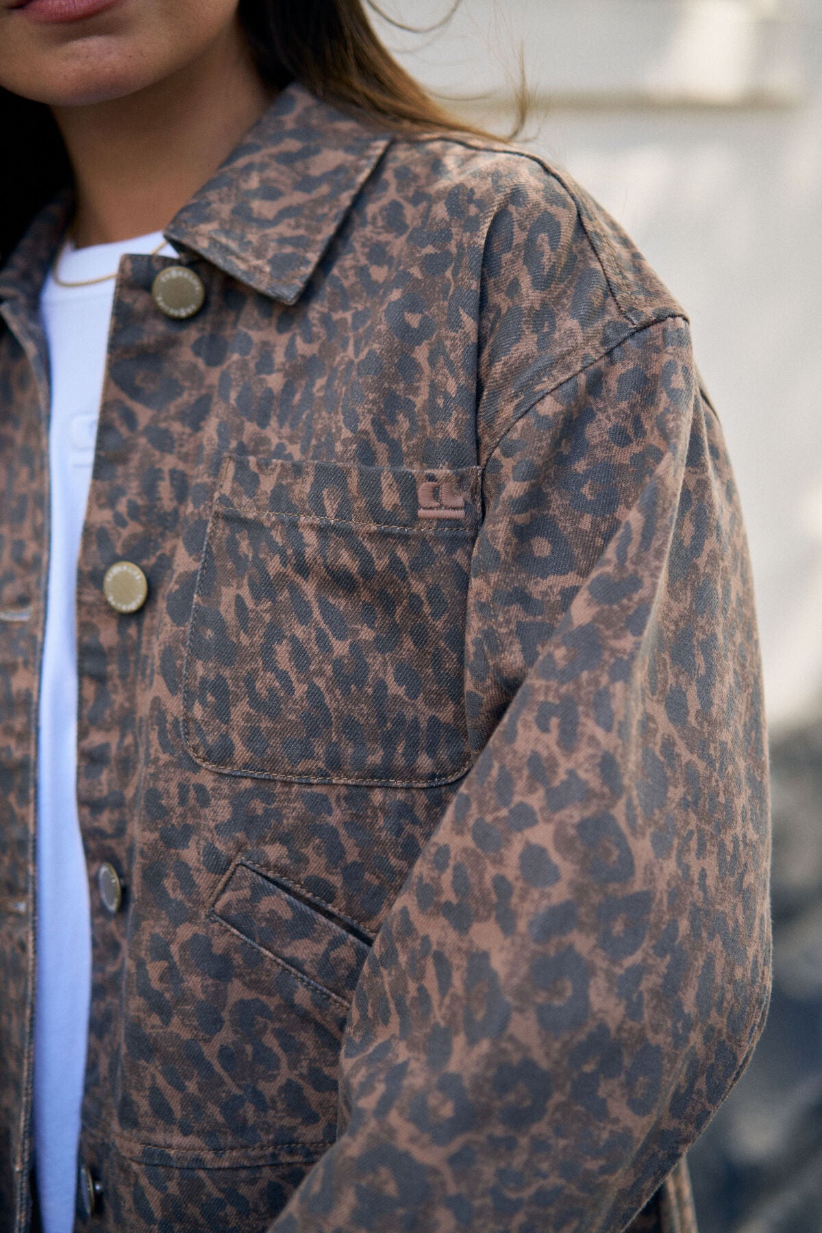 Ziggy Shacket - Leopard