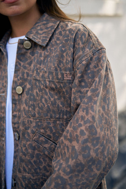 Ziggy Shacket - Leopard