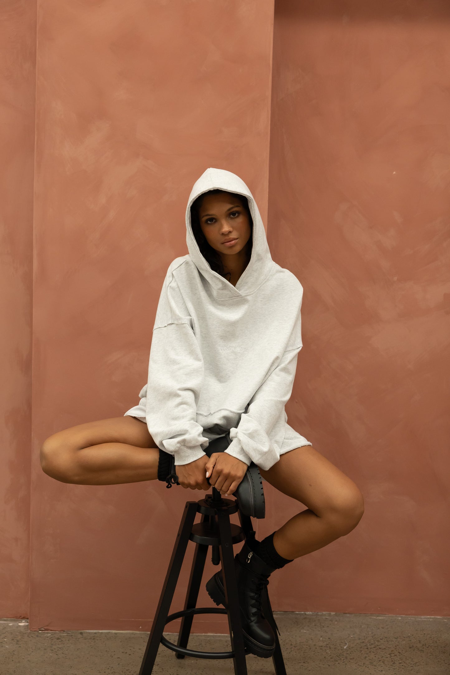 The Minty Hoodie - Grey