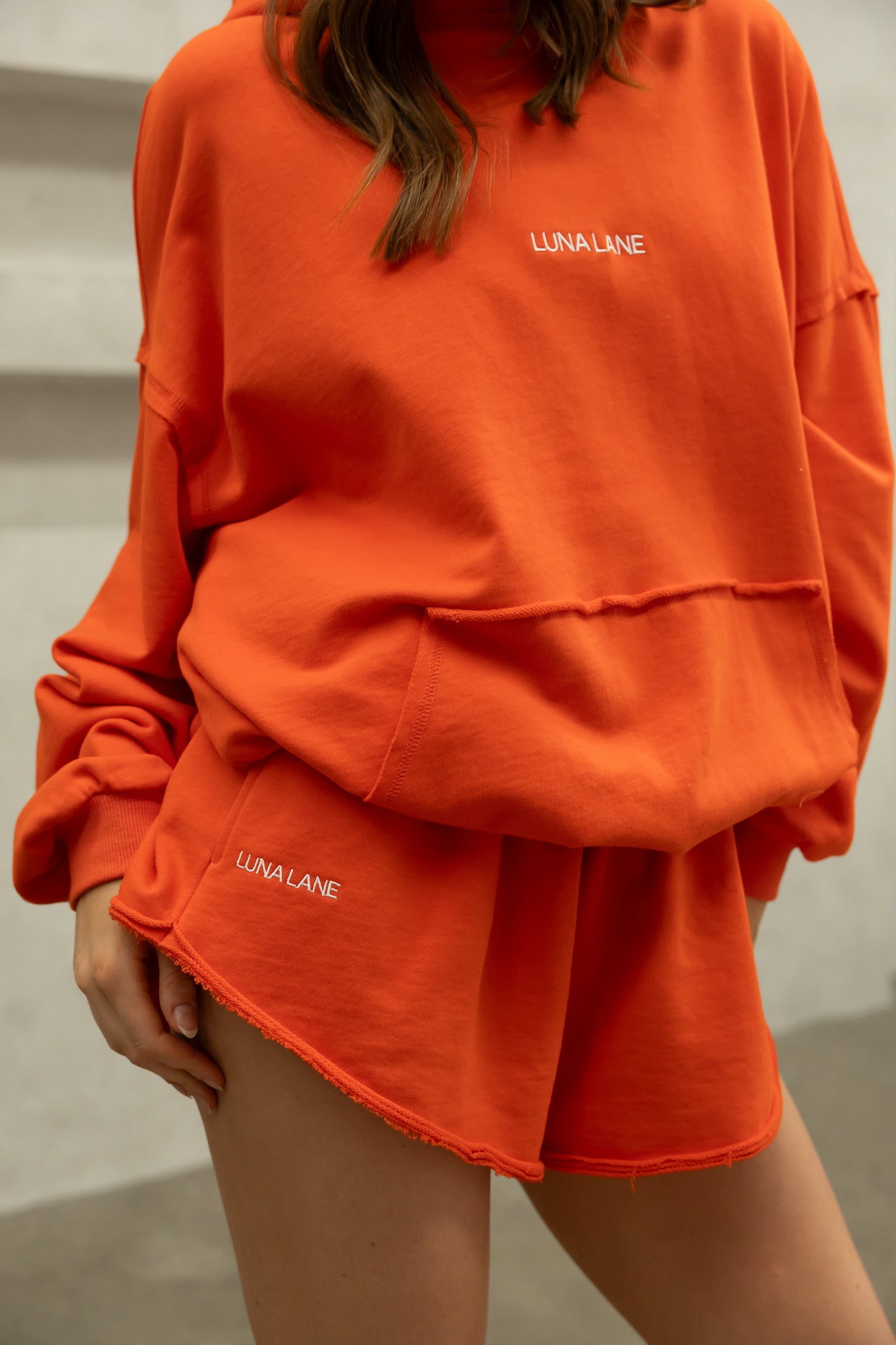 The Minty Hoodie - Chilli