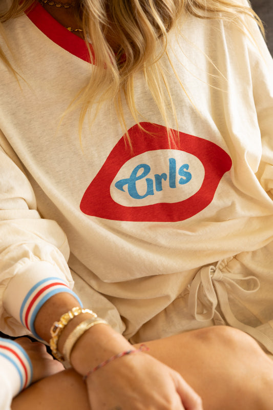 The GRLS L/S - Cream