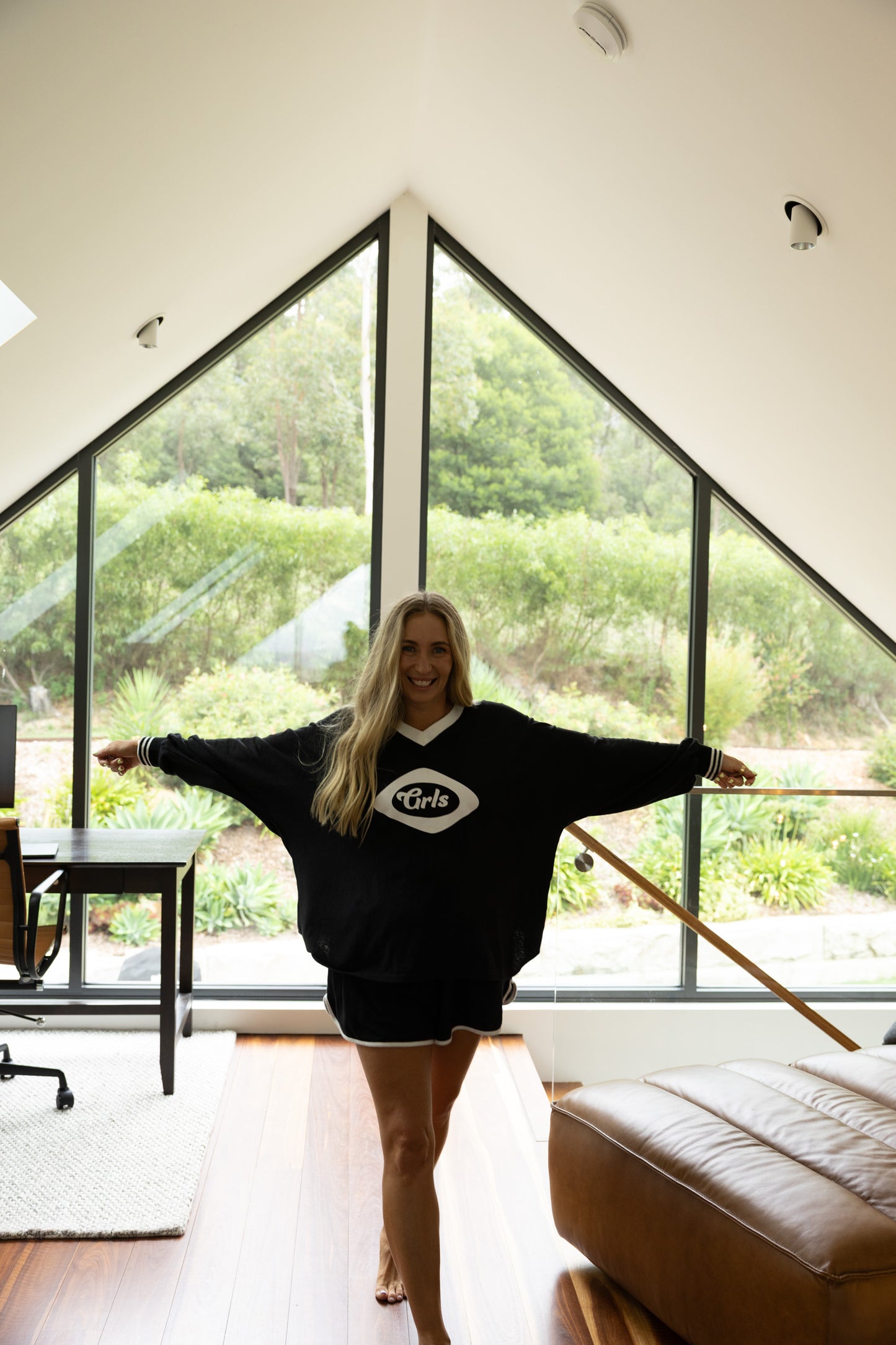 The GRLS Racer Shorts - Black