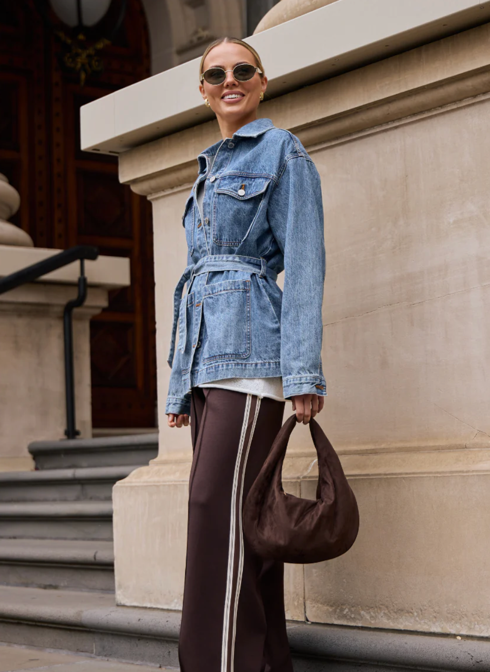 Noah Wide Pant -Luxe Dark Chocolate