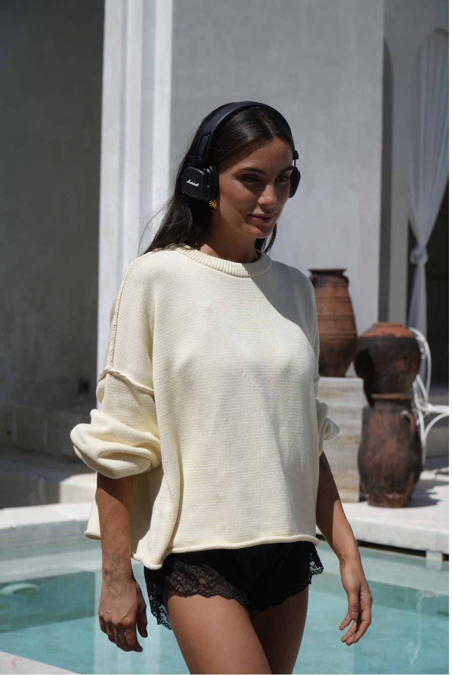 Juni Sweater - Cream