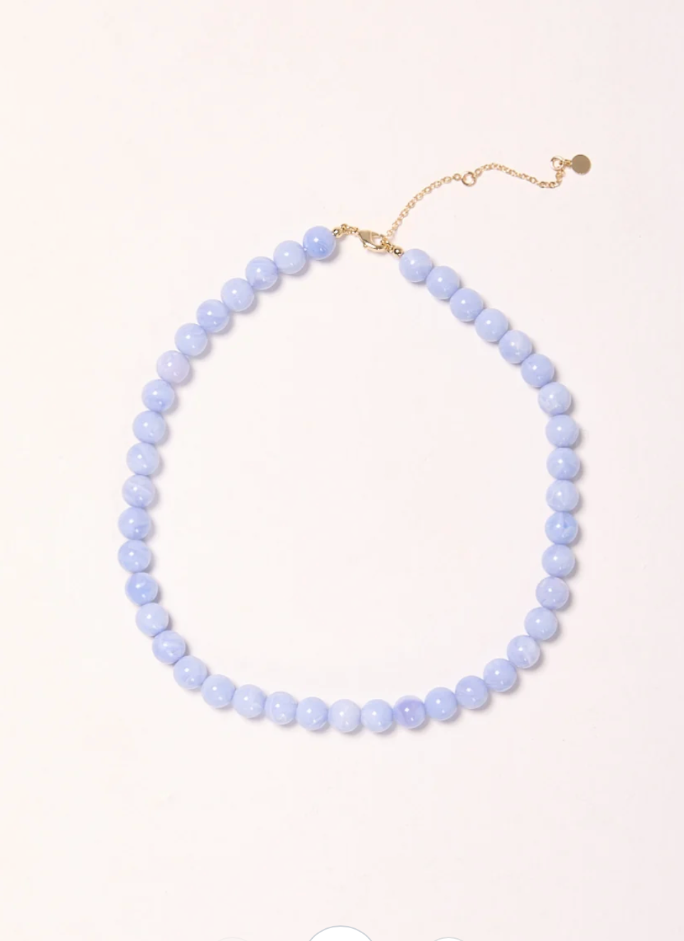 Wren Beaded Necklace - Arctic Sky