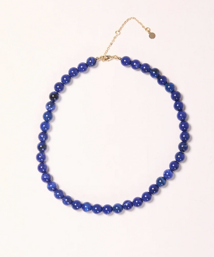 Wren Beaded Necklace - Celestial Blue