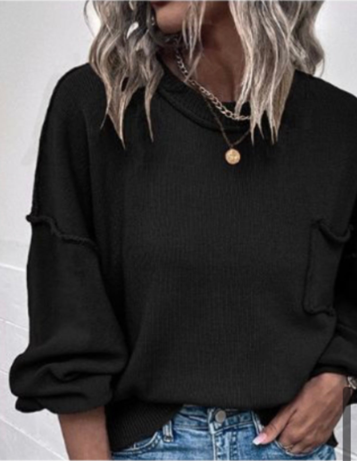 Bonnie knit - black