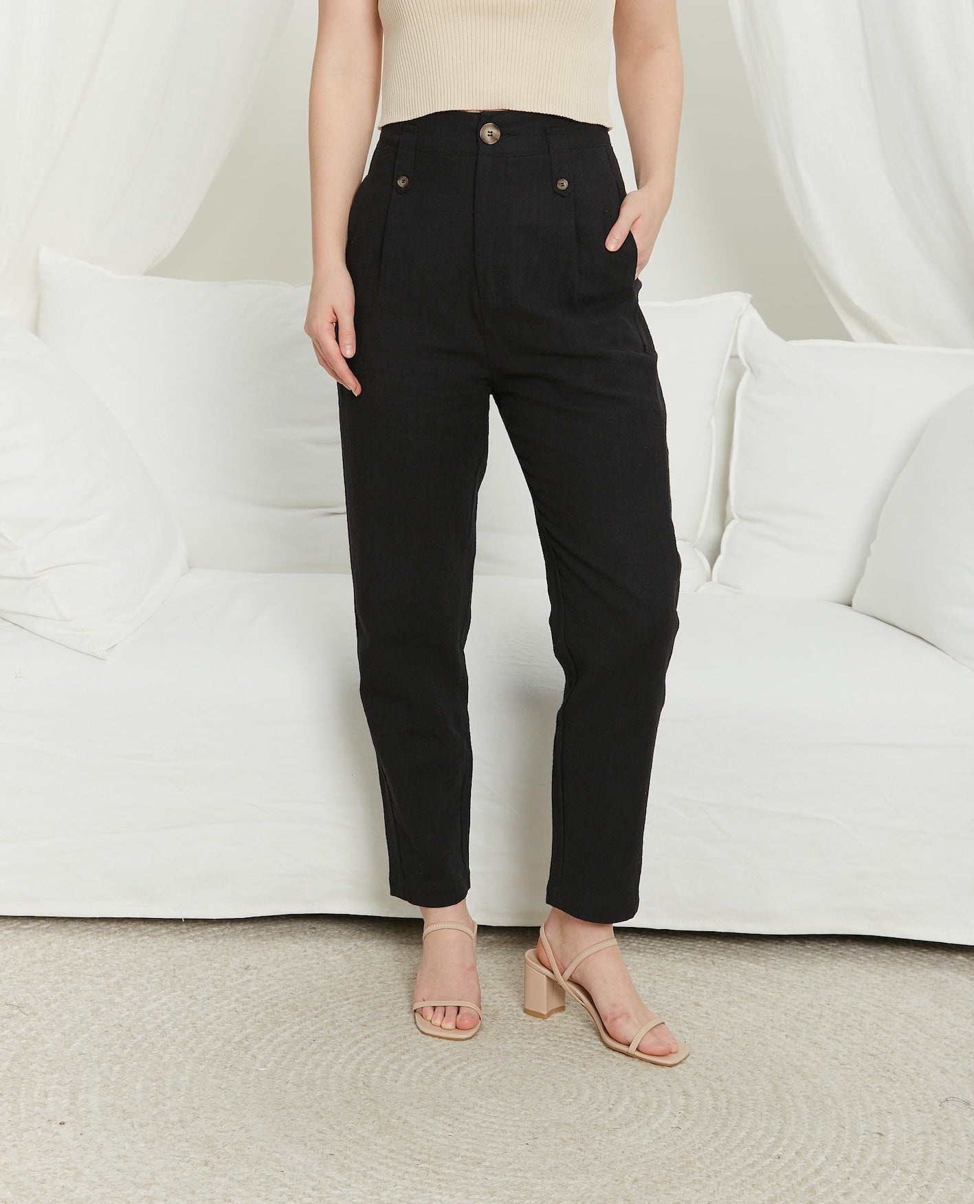 Henrey pant Black