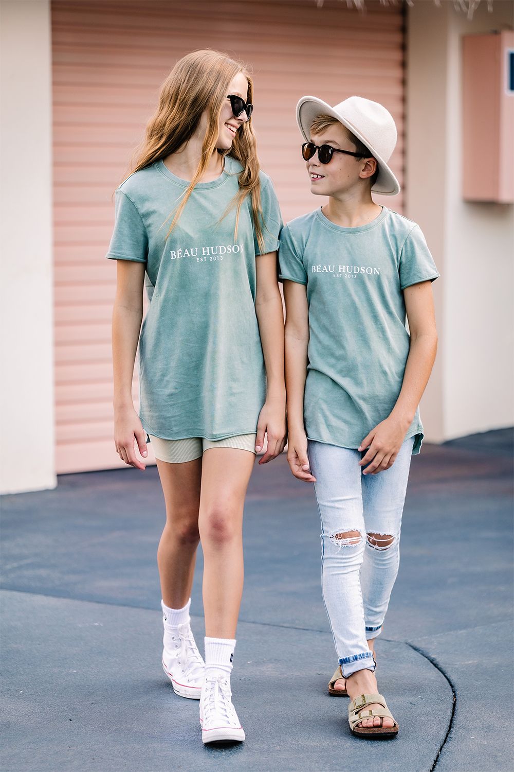 Established Raw Edge Tee - Kids