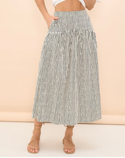 Luna midi skirt