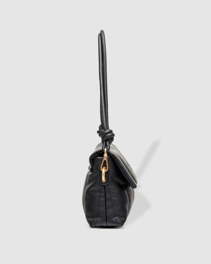 Utah Puffer Shoulder Bag - Black