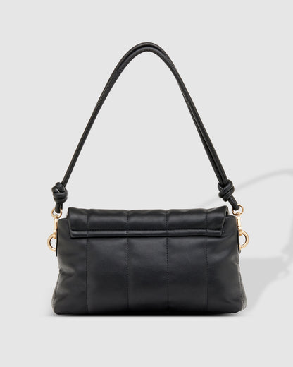 Utah Puffer Shoulder Bag - Black