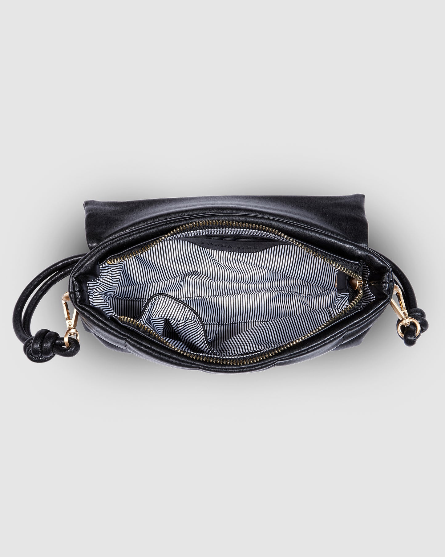 Utah Puffer Shoulder Bag - Black