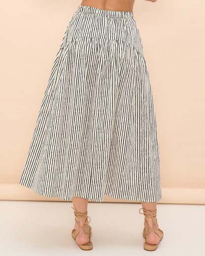 Luna midi skirt