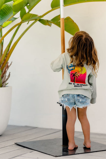 Sunset Hotel Long Sleeve Tee - Kids